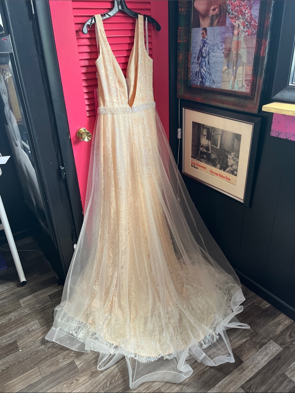 LOW PRICE NWT GLITTER GOWN